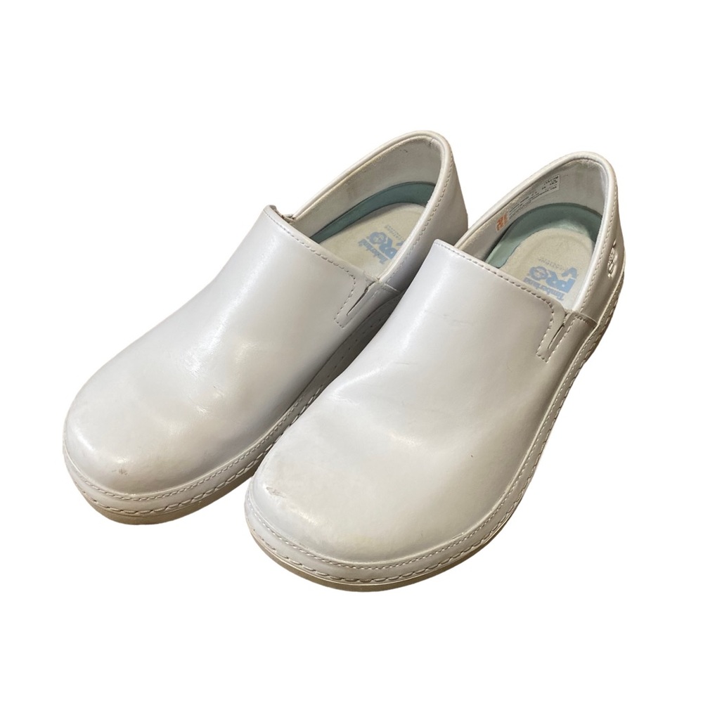 Timberland Pro Slip On White Clogs Nurse/ Healthcare Work Women’s Shoes Size 9